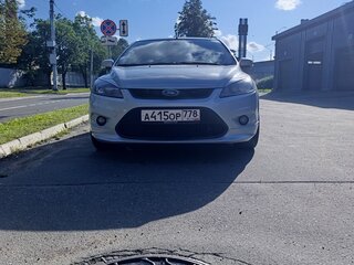 2010 Ford Focus II Рестайлинг, серебристый, 590000 рублей, вид 2