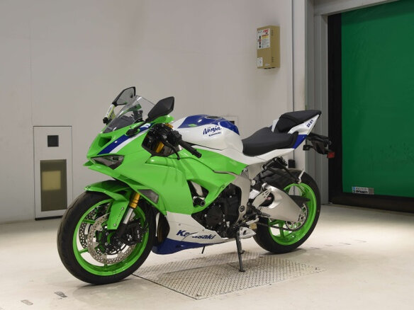 2024 Kawasaki ZX-6 Ninja, зелёный, 1250000 рублей - вид 3