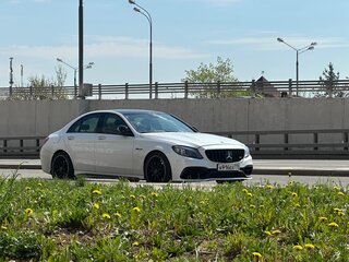 2018 Mercedes-Benz C-Класс AMG 63 AMG S IV (W205) Рестайлинг, белый, 6500000 рублей, вид 1