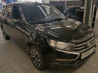 2022 Lada (ВАЗ) Granta I Рестайлинг, чёрный, 559000 рублей, вид 1