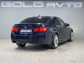 2014 BMW 5 серии 520i VI (F10/F11/F07) Рестайлинг, синий, 1790000 рублей, вид 5