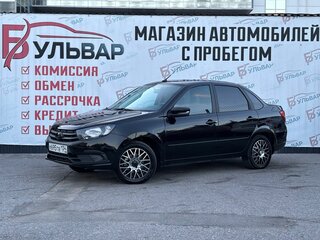 2023 Lada (ВАЗ) Granta I Рестайлинг, чёрный, 588000 рублей, вид 3