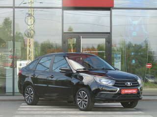 2021 Lada (ВАЗ) Granta I Рестайлинг, чёрный, 659000 рублей, вид 3