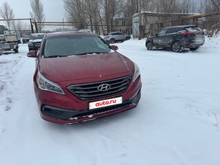 2016 Hyundai Sonata VII (LF), красный, 1350000 рублей, вид 1