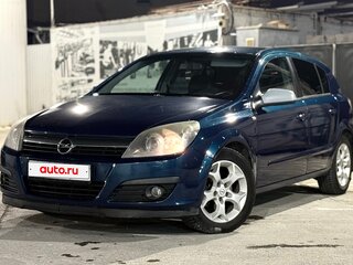 2006 Opel Astra H Рестайлинг, синий, 450000 рублей, вид 1