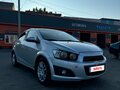 2012 Chevrolet Aveo II, серебристый, 650000 рублей - вид 4