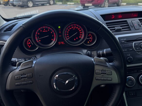 2008 Mazda 6 II (GH), чёрный - вид 10