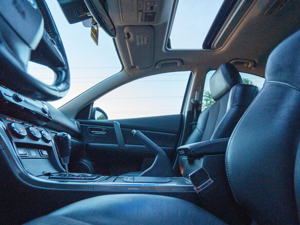2011 Mazda 6 II (GH) Рестайлинг, чёрный - вид 14