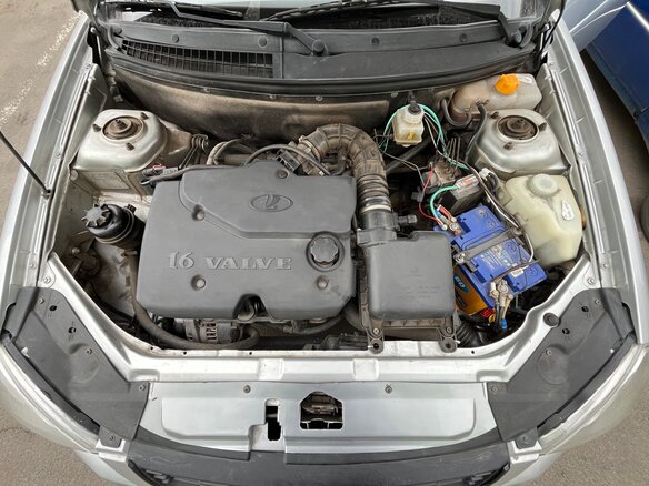 2012 Lada (ВАЗ) Priora I, серый, 400000 рублей - вид 9