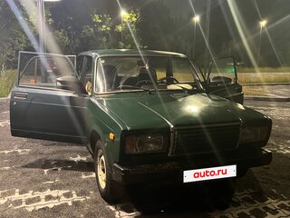 2009 Lada (ВАЗ) 2107, зелёный, 120000 рублей, вид 2