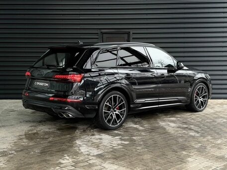 2021 Audi SQ7 I (4M) Рестайлинг, чёрный, 10290000 рублей, вид 4