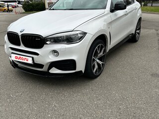 2015 BMW X6 30d II (F16), белый, 3240000 рублей, вид 1