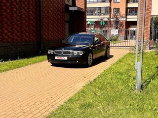 2002 BMW 7 серии 735i IV (E65/E66), чёрный, 710000 рублей, вид 1