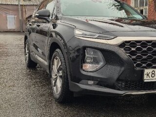 2020 Hyundai Santa Fe IV, чёрный, 2800000 рублей, вид 2