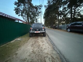 1986 Lada (ВАЗ) 2121 (4x4) I, чёрный, 220000 рублей, вид 2