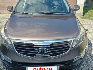 2012 Kia Sportage III, коричневый, 1370000 рублей, вид 2