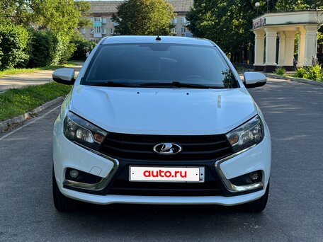 2021 Lada (ВАЗ) Vesta I, белый, 900000 рублей, вид 4