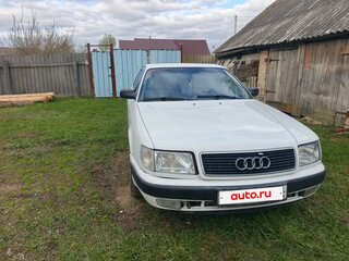 1992 Audi 100 IV (C4), белый, 340000 рублей, вид 4