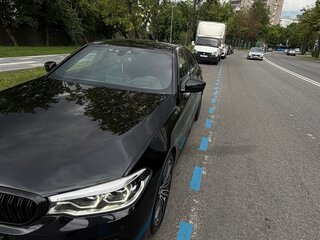 2020 BMW 5 серии 530d xDrive VII (G30/G31/G38), чёрный, 4500000 рублей, вид 5