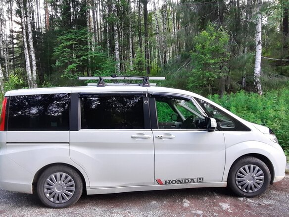2015 Honda Stepwgn V, серый, 1550000 рублей - вид 6