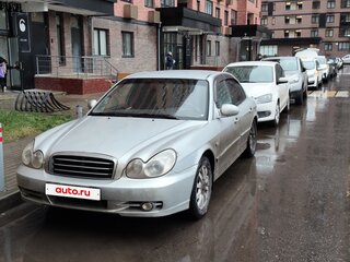 2005 Hyundai Sonata IV (EF) Рестайлинг, серый, 400000 рублей, вид 1