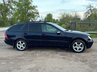 2001 Mercedes-Benz C-Класс 220 II (W203), синий, 470000 рублей, вид 3