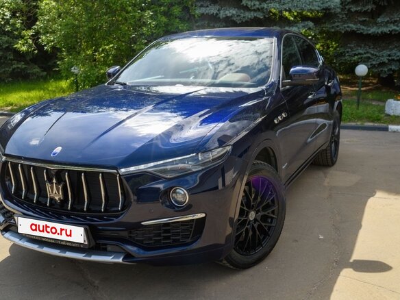 2019 Maserati Levante Diesel I, синий, 5000000 рублей