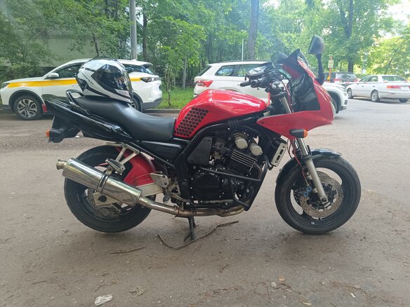 2003 Yamaha FZ6, красный, 270000 рублей - вид 4