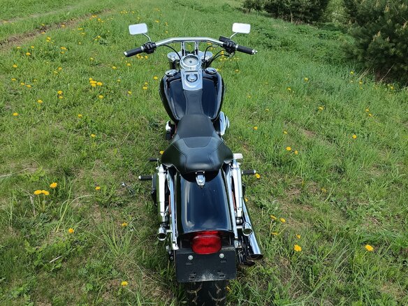 2010 Harley-Davidson Fat Bob, чёрный, 800000 рублей - вид 6