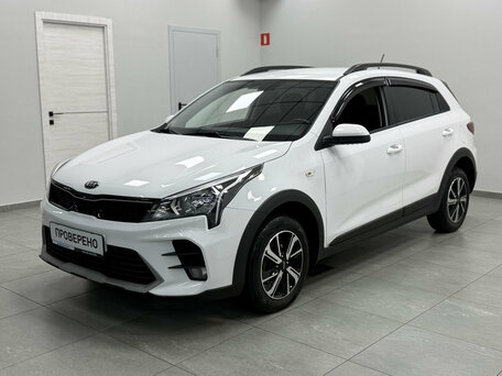 2021 Kia Rio X IV Рестайлинг, белый, 1750000 рублей, вид 1