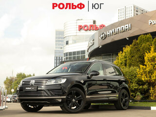 2017 Volkswagen Touareg II Рестайлинг, чёрный, 3680000 рублей, вид 1