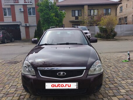 2013 Lada (ВАЗ) Priora I Рестайлинг, коричневый, 465000 рублей, вид 2
