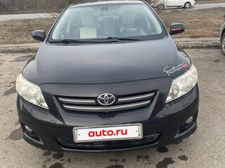 2008 Toyota Corolla X (E140, E150), чёрный, 870000 рублей, вид 4