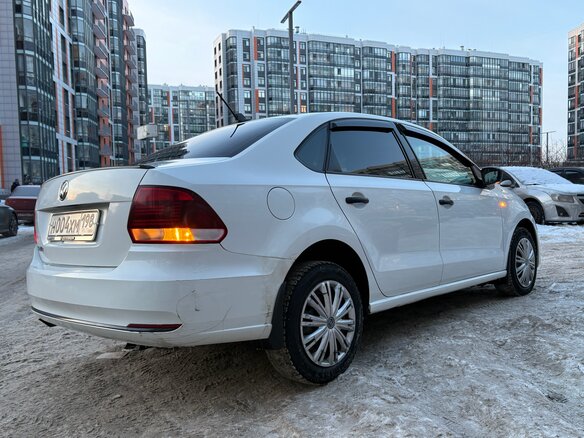2019 Volkswagen Polo V Рестайлинг, белый, 900000 рублей - вид 11