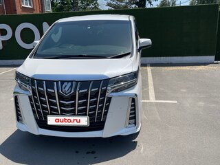 2020 Toyota Alphard III Рестайлинг, белый, 4700000 рублей, вид 1
