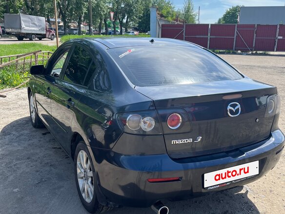 2007 Mazda 3 I (BK) Рестайлинг, серый, 580000 рублей - вид 5