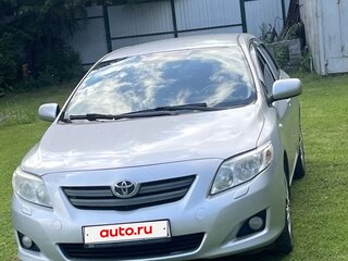 2008 Toyota Corolla X (E140, E150), серебристый, 580000 рублей, вид 1