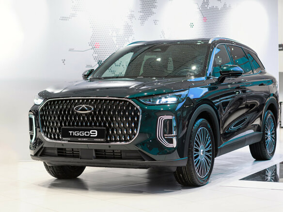 2025 Chery Tiggo 9 I, зелёный
