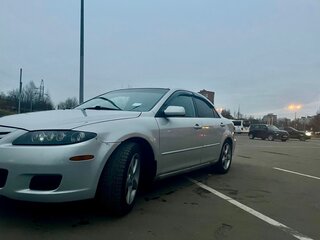 2007 Mazda 6 I (GG) Рестайлинг, серый, 400000 рублей, вид 2
