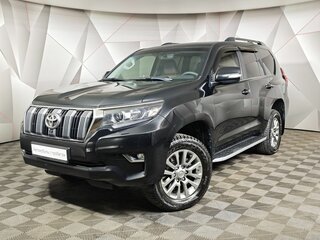 2018 Toyota Land Cruiser Prado 150 Series Рестайлинг 2, чёрный, 4895000 рублей, вид 1