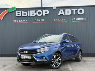 2020 Lada (ВАЗ) Vesta SW Cross I, синий, 1299000 рублей, вид 1