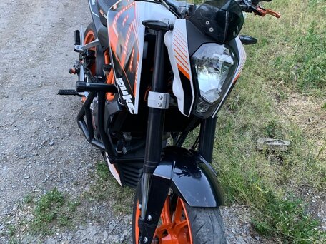 2014 KTM 390 Duke, оранжевый, 345000 рублей, вид 2