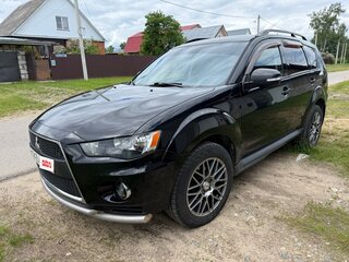 2011 Mitsubishi Outlander II Рестайлинг, чёрный, 950000 рублей, вид 1