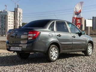 2015 Lada (ВАЗ) Granta I, серый, 409000 рублей, вид 5