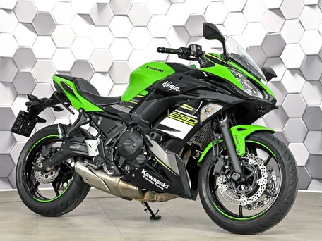 2018 Kawasaki Ninja 650, зелёный, 599000 рублей, вид 1