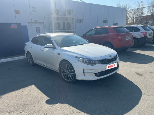 2018 Kia Optima IV Рестайлинг, белый