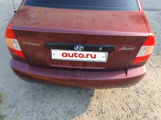 2007 Hyundai Accent ТагАЗ II, красный, 360000 рублей, вид 3