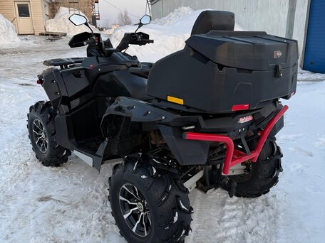 2018 Stels ATV-650 Guepard Trophy, чёрный, 690000 рублей, вид 5