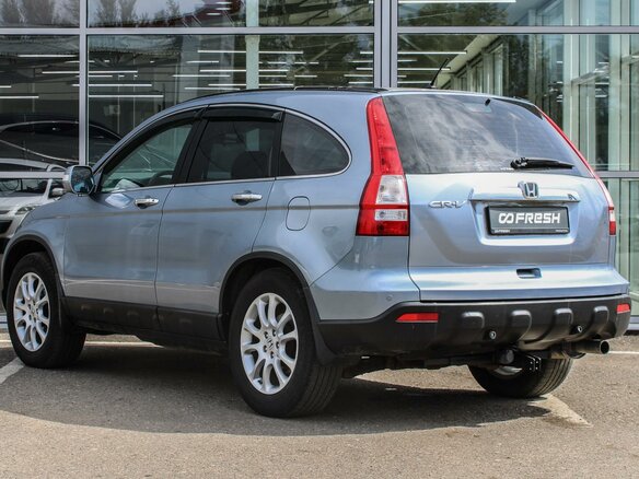 2007 Honda CR-V III, голубой - вид 1