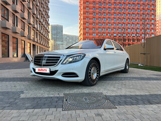 2014 Mercedes-Benz Maybach S-Класс 500 I (X222), белый, 3000000 рублей, вид 1